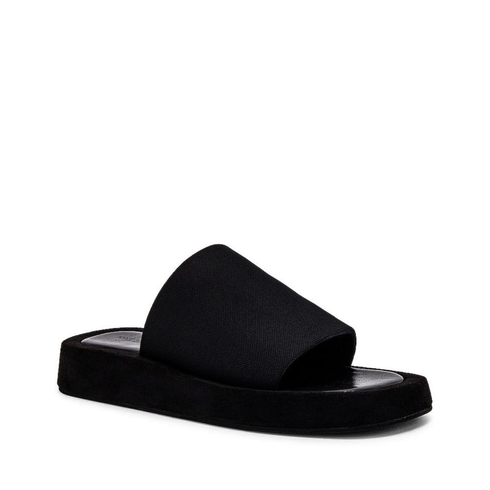 Revolve, Tony Bianco Black Slide Sandals
